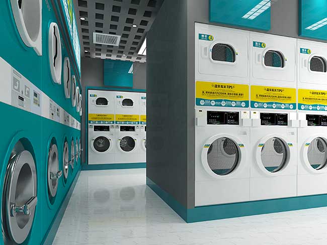 自助洗衣房